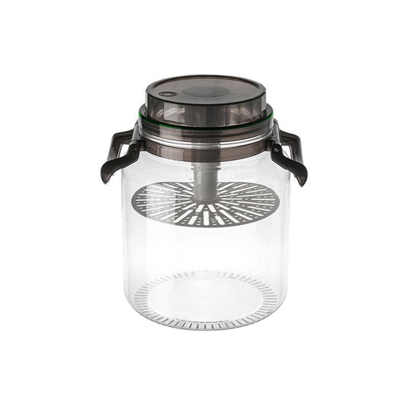 Kitchen Baking Pantry - وعاء تخزين دائري محكم الإغلاق ABFU