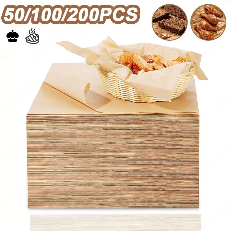 Kitchen Baking Sheets - 50/100/200 قطعة ورق الخبز ورق الخبز