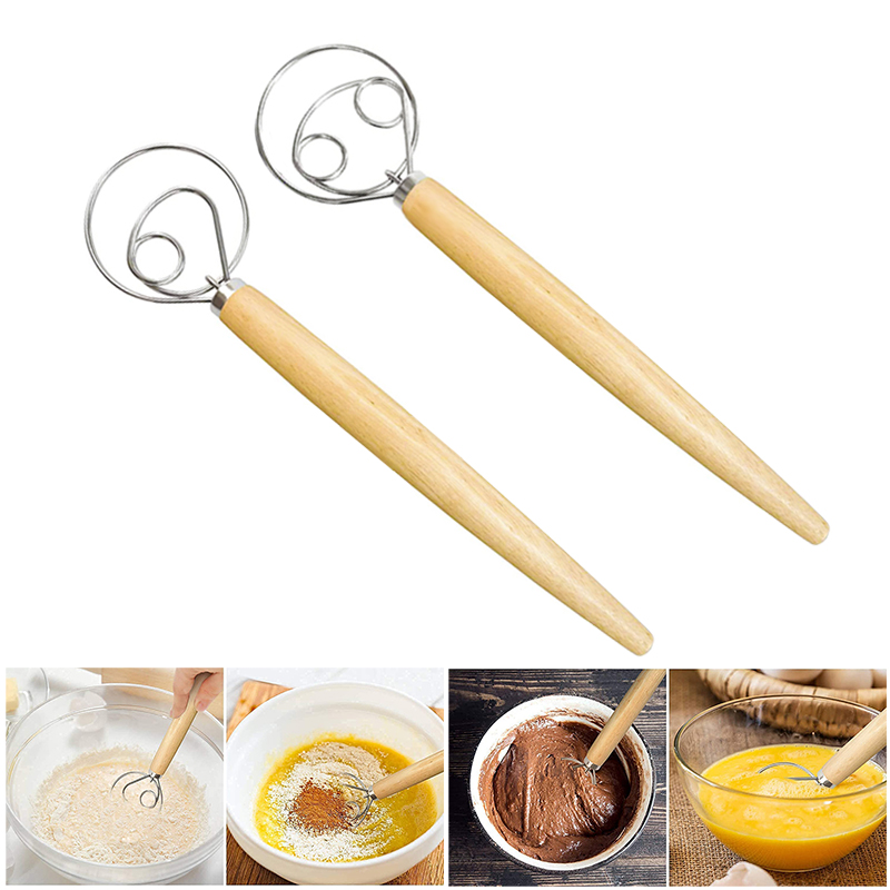 Kitchen Baking Blender - كبير اليد الدنماركية العجين خفقت خلاط