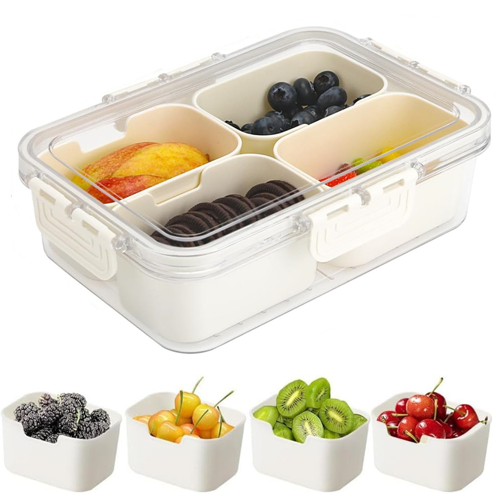 Kitchen Baking Tray Organizer - صندوق تخزين طعام محمول، صندوق تخزين