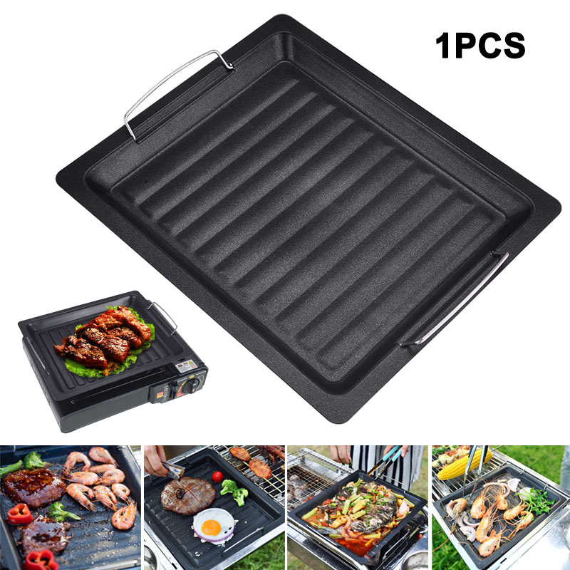 Kitchen Baking Sheets - مقلاة شواء مربعة سميكة للاستخدام الخارجي