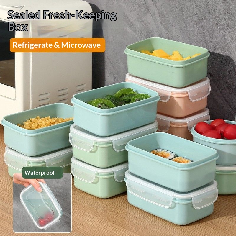 Kitchen Baking Tray Organizer - حاويات تخزين طعام محكمة الإغلاق خالية