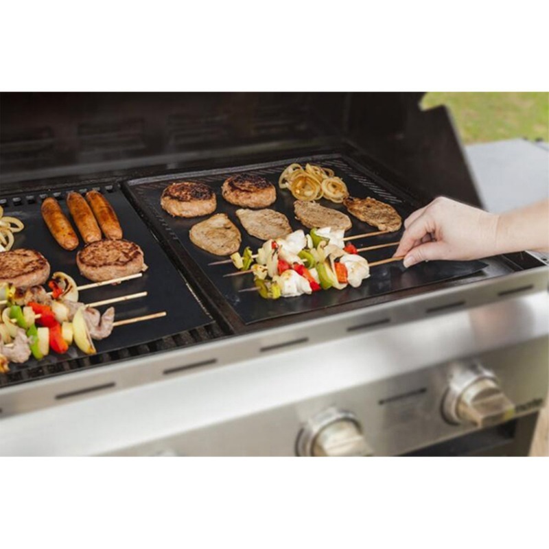 غير عصا شواء شواء حصيرة 40*33  - مراجعة Super Kitchen Baking Mat وسعره