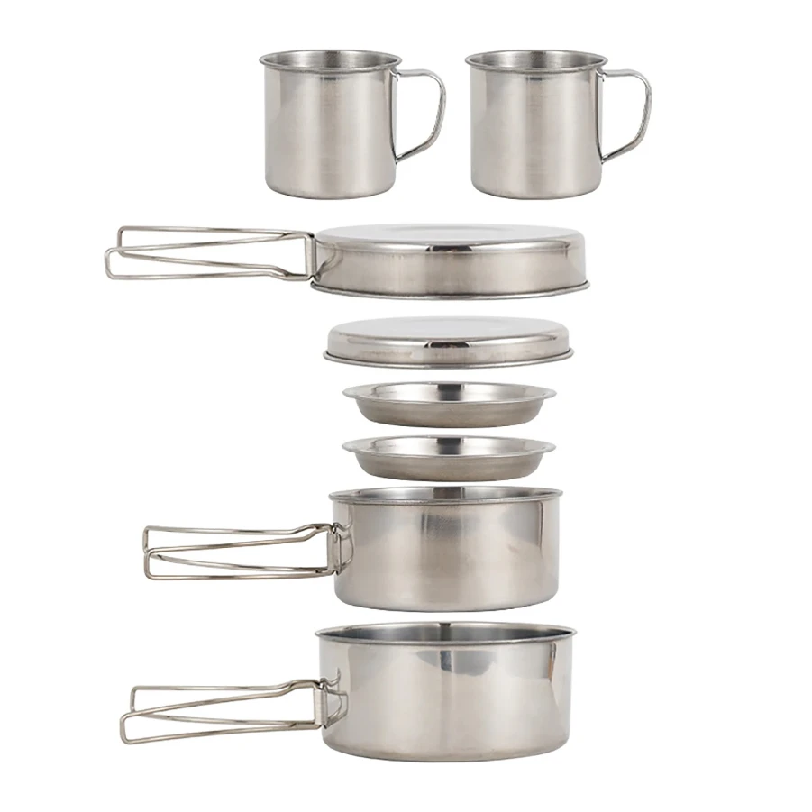 طقم أواني طهي للتخييم مكون من  - مراجعة Kitchen Baking Pan Set وسعره
