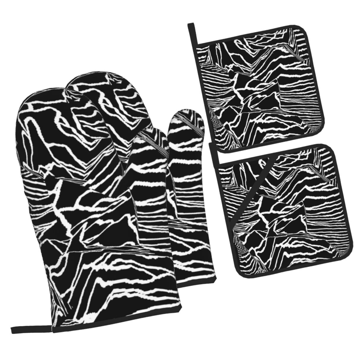 مجموعة قفازات الفرن وحامل الأو - مراجعة Kitchen Baking Pan Set وسعره