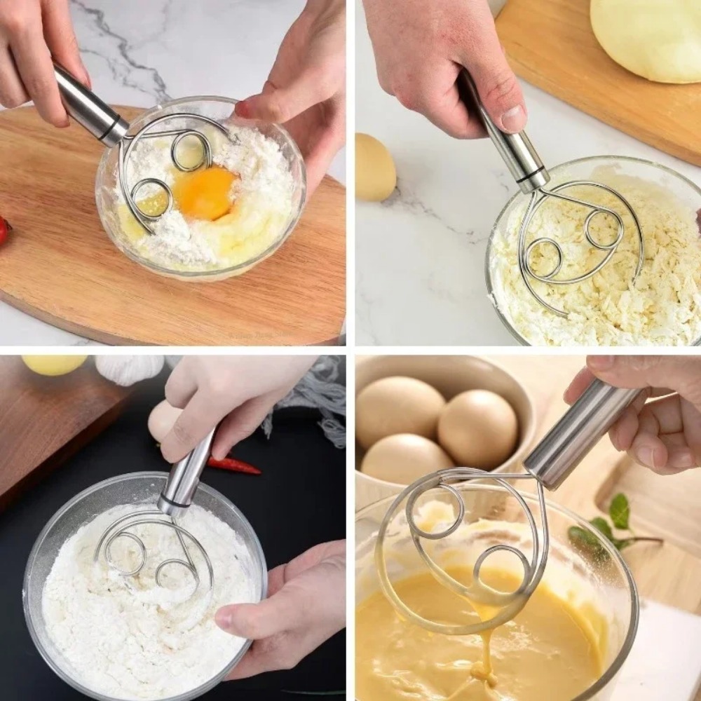 خطاف خلط العجين مزدوج الحلقة ( - مراجعة Kitchen Baking Blender وسعره