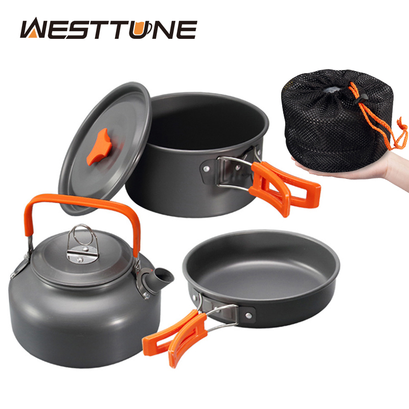 WESTTUNE التخييم طقم حلل استان - مراجعة Kitchen Baking Pan Set وسعره