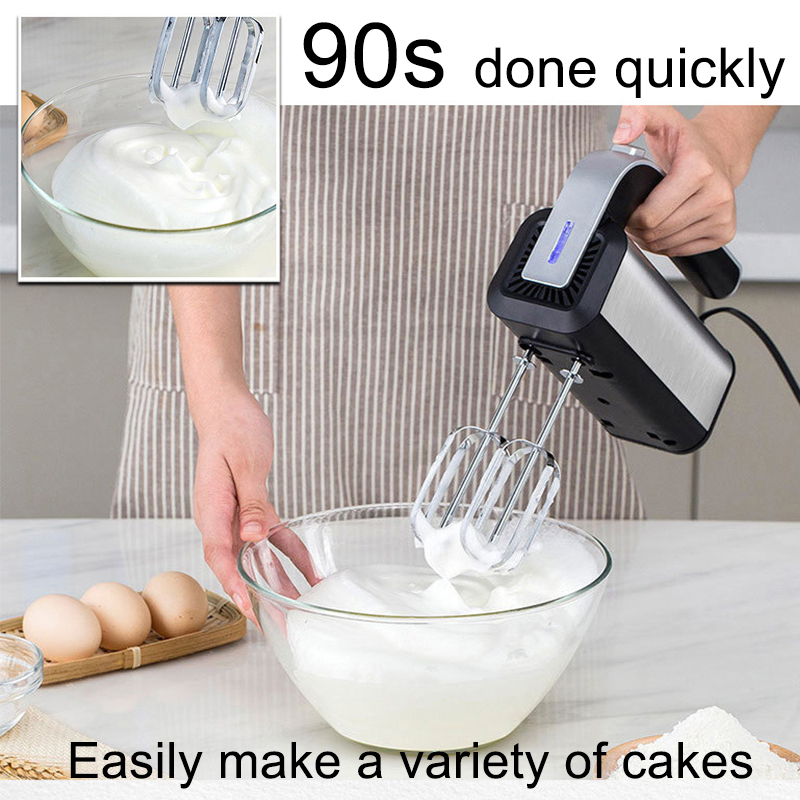 خلاط يدوي كهربائي من الفولاذ ا - مراجعة Kitchen Baking Blender وسعره