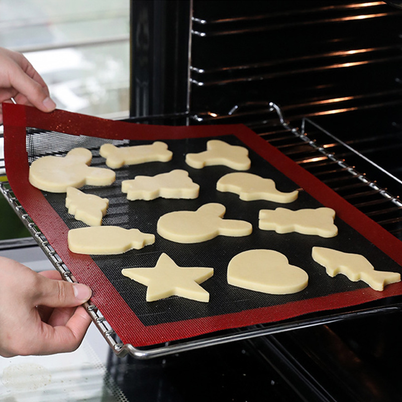 مثقب سيليكون الخبز حصيرة غير ع - مراجعة Kitchen Baking Sheets وسعره