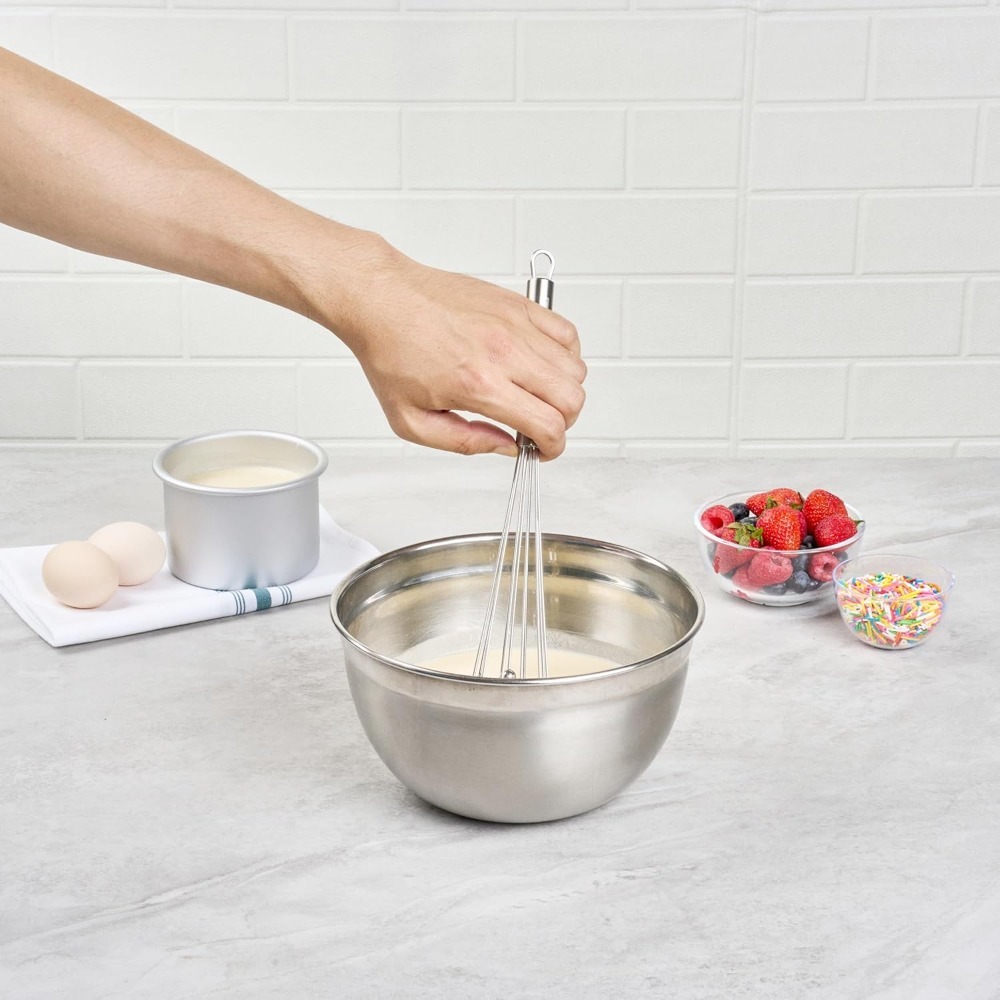 خفاقة بيض يدوية من الفولاذ الم - مراجعة Kitchen Baking Necessities وسعره