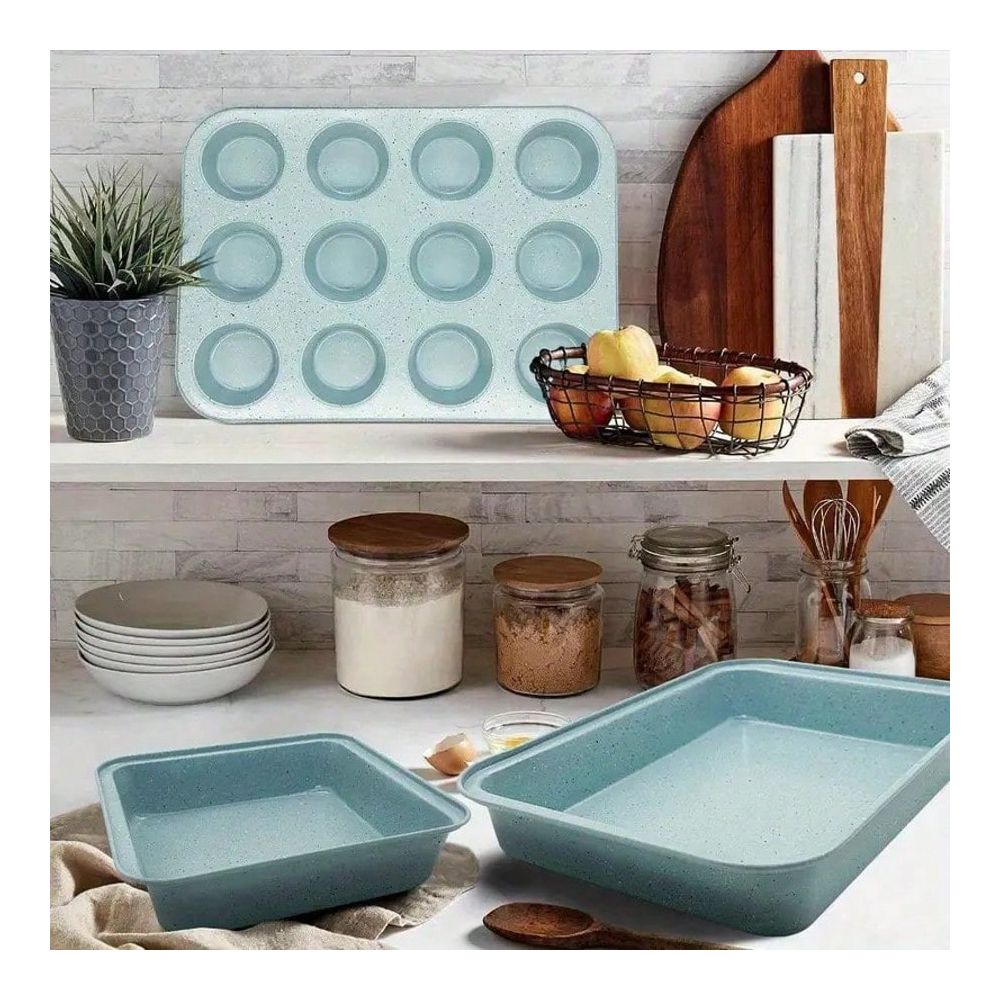 مجموعة أدوات الخبز المكونة من  - مراجعة Kitchen Baking Pan Set وسعره