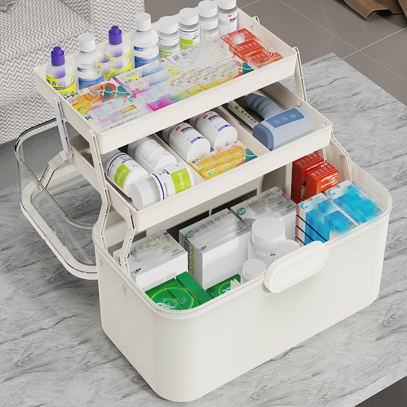 صندوق تخزين أدوية كبير السعة ب - مراجعة Kitchen Baking Tray Organizer وسعره