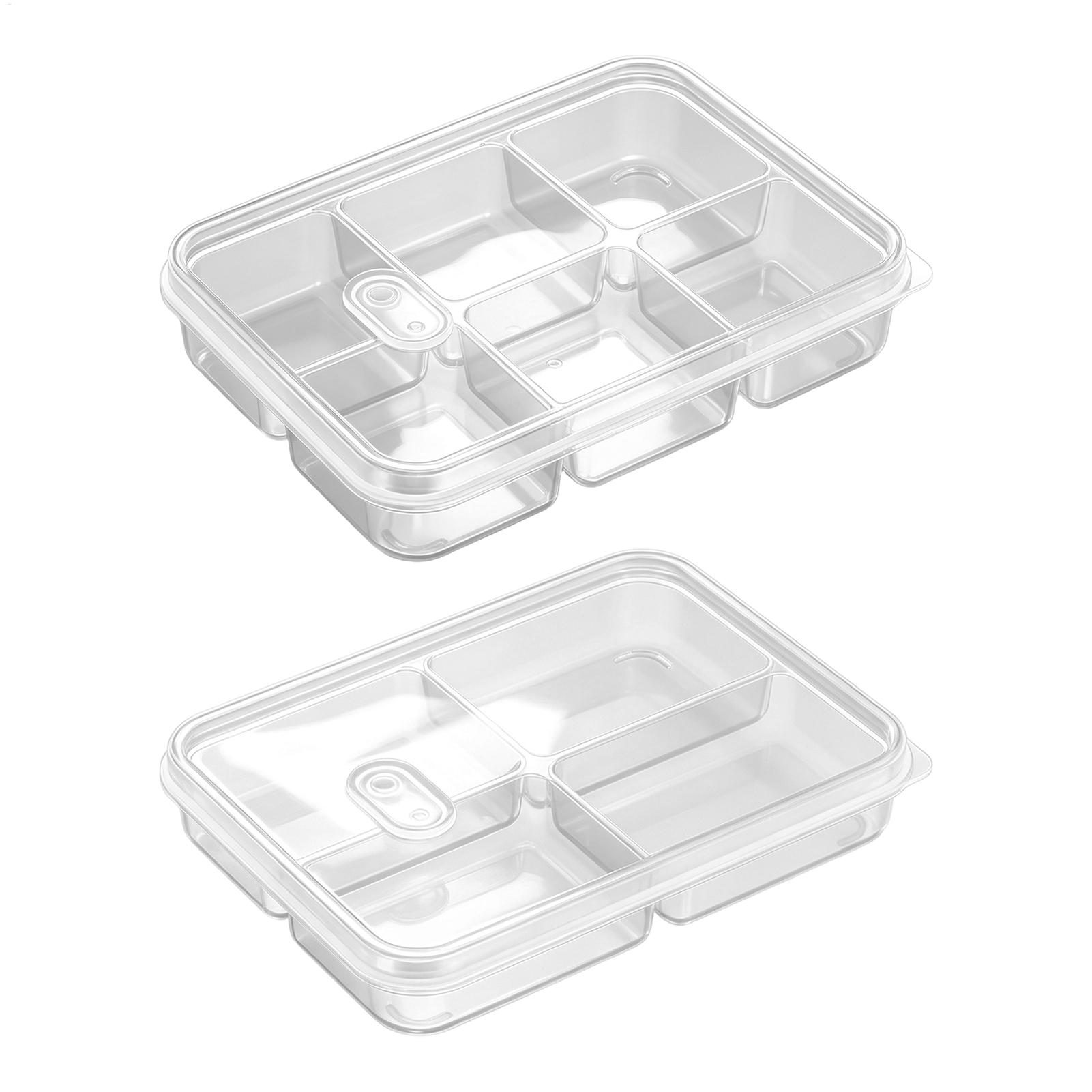 صندوق تخزين للثلاجة، علبة حفظ  - مراجعة Kitchen Baking Tray Organizer وسعره