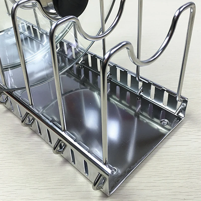 304 الفولاذ المقاوم للصدأ قابل - مراجعة Kitchen Baking Pan Organizer وسعره