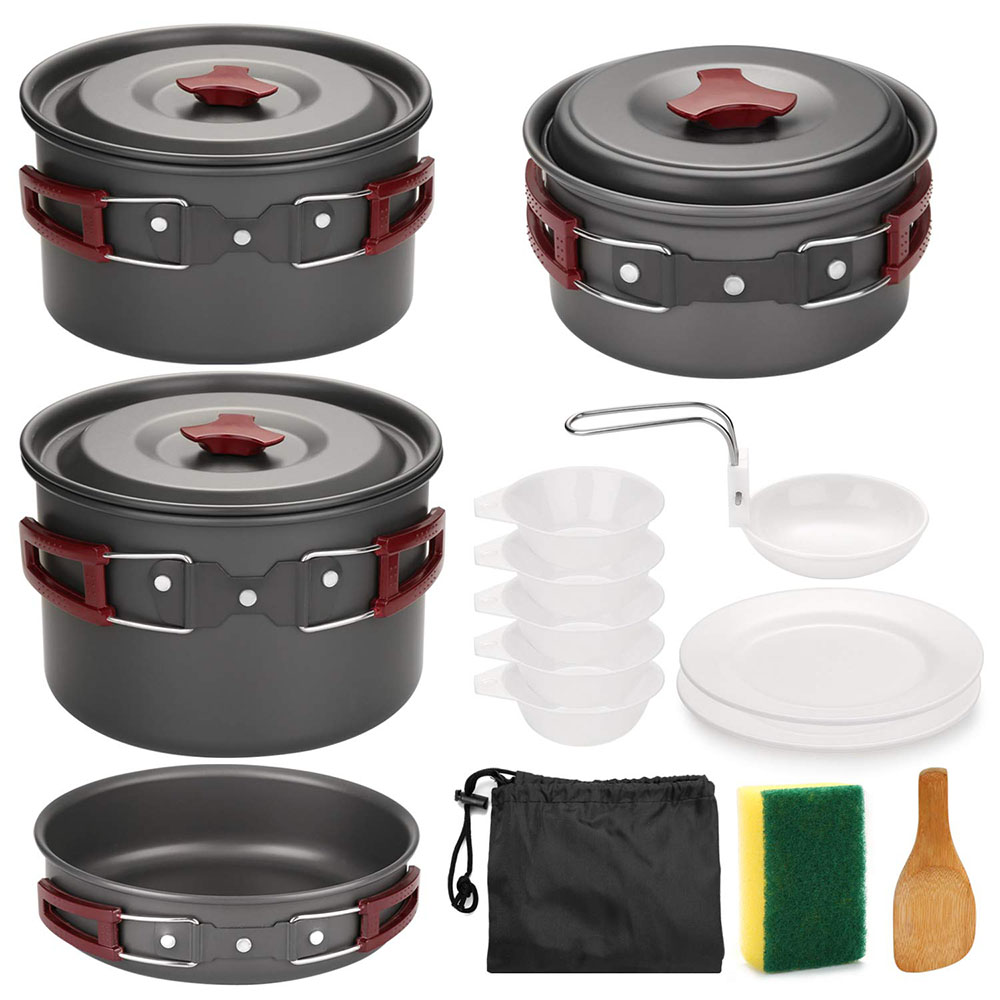 طقم أدوات طهي للتخييم في الهوا - مراجعة Kitchen Baking Pan Set وسعره