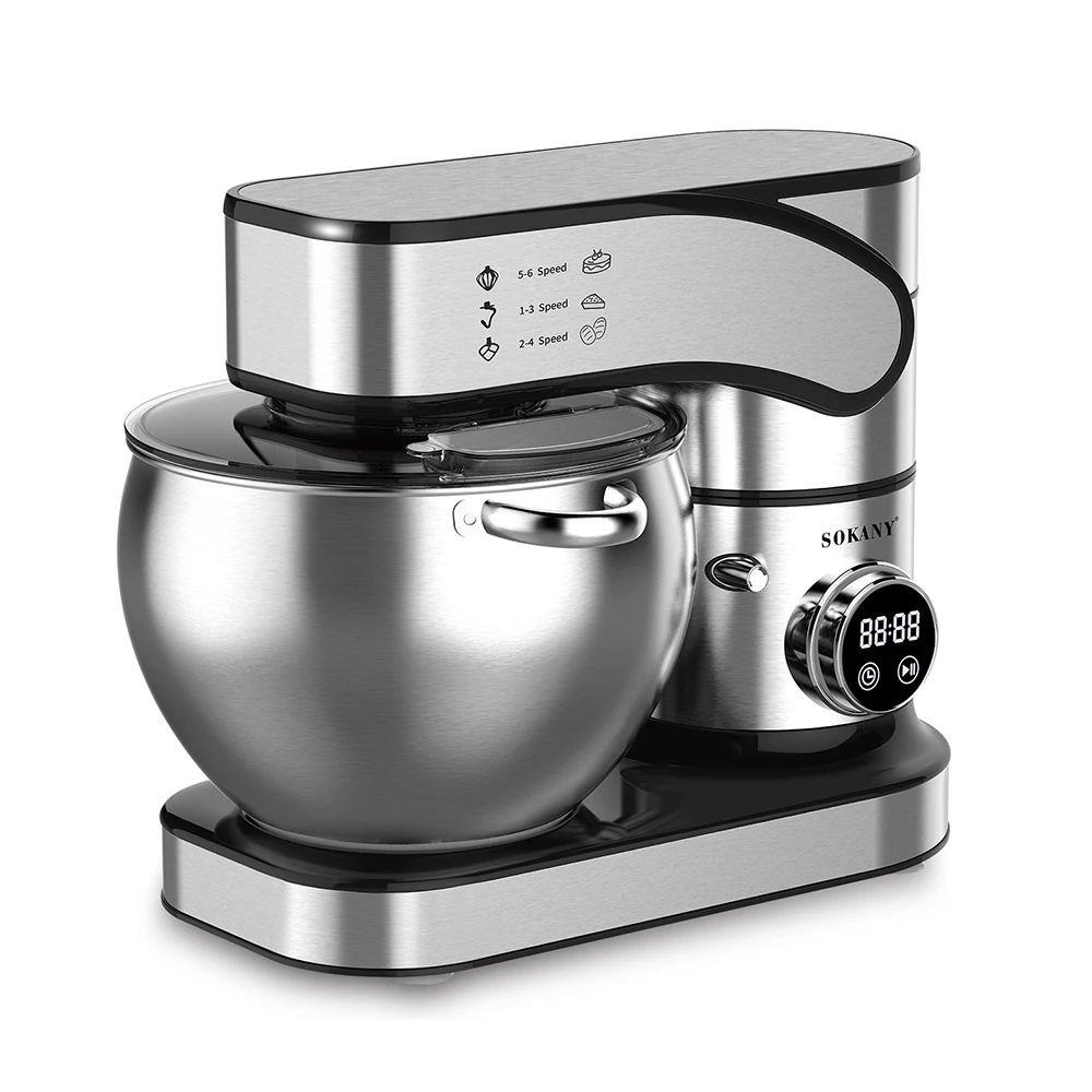 مع خطاف العجين، خفق وخلاط، خلا - مراجعة Kitchen Baking Blender وسعره